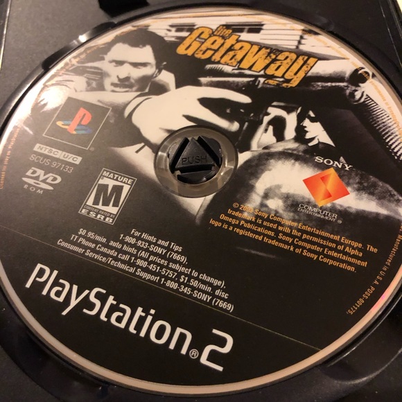 the Getaway (Sony PlayStation 2, 2003) - Complete with manual/poster - Picture 3 of 7